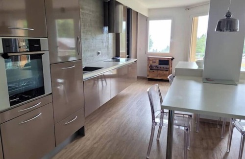 Saint-Cergue Apartment | Relax with a view of Mont Blanc and Lake Geneva