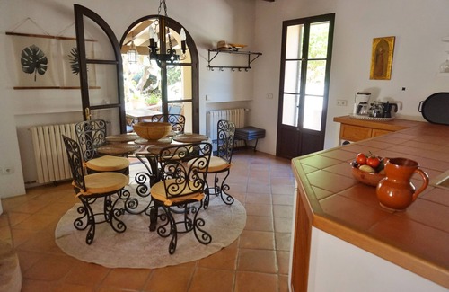 S'Arraco House | Relaxation in Mediterranean garden landscape at the large private pool