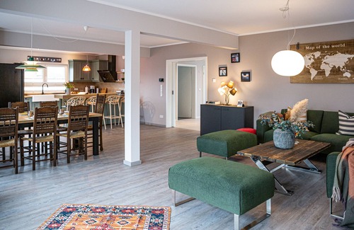 Dassow House | Relaxation oasis - Barrier-free - Wheelchair accessible - WLAN - Fireplace - Infrared cabin