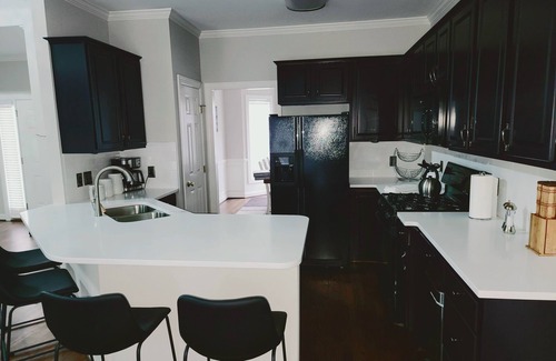 Southwest Raleigh House | Remodeled ranch style home with Firepit conveniently located