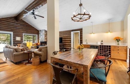 Moose Wilson Road House | Renovated log home. Private setting close to skiing, National Parks and Jackson