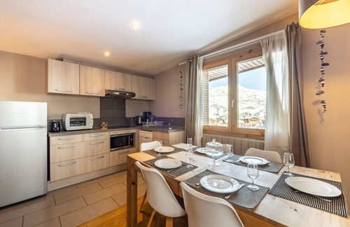 Tignes le Lac Apartment | Renovated Ski-in/Ski-out Apartment with Balcony, WiFi, and Stunning Views in Tignes Center