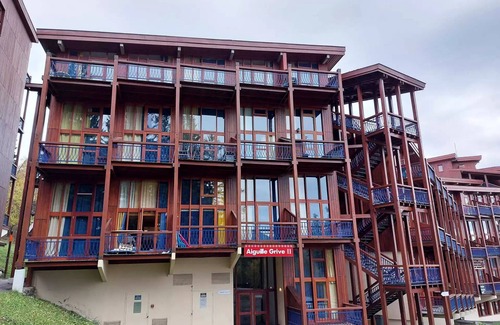 Arc-1800 Apartment | Residence Aiguille Grive Bat Ii - 2-room duplex apartment for 5 people close to the slopes in the village of Charmettoger in Arc 1800