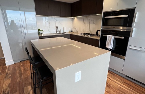 District of North Vancouver Apartment | Resort Style Luxury North Van Condo With Pool & Fascinating Views