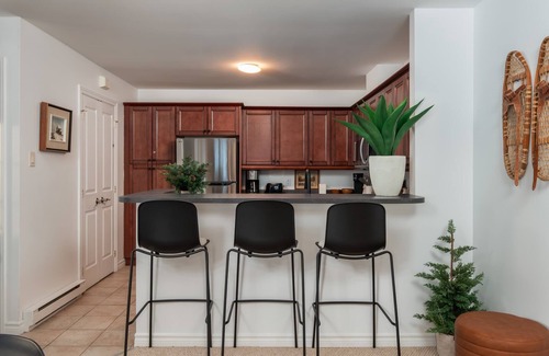 Saint-Faustin-Lac-Carre Condo | Retreat to Mont-Blanc: Ski, Spa, Pool, Beach Fun