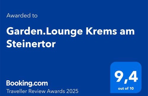 Krems an der Donau Apartment | revLIVING Garden Lounge am Steinertor Parkplatz inklusive