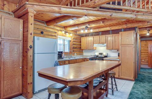 Rhinelander House | Rhinelander Waterfront Cabin with Deck and Fire Pit!