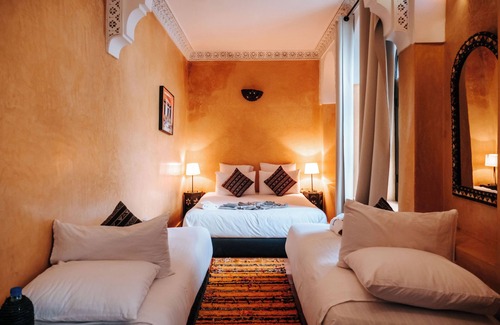 Riad Zitoun Jdid Bed & Breakfast | Riad Amegrad Quadruple Room