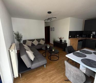 Buckau Apartment | RickerStay44 - Küche, bis zu 4 Personen