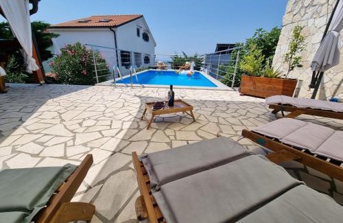 Jadranovo House | RIGO Holiday house with private pool, jacuzzi and sauna