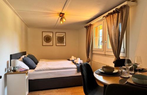 Interlaken Apartment | River 4-Kissed Retreat with Iconic Jungfraujoch View
