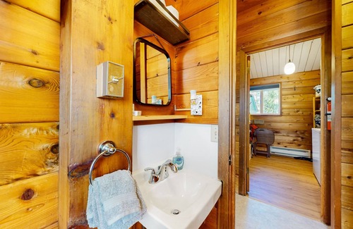 Baring House | Riverfront, dog-friendly home with hot tub & 262 feet of waterfront property