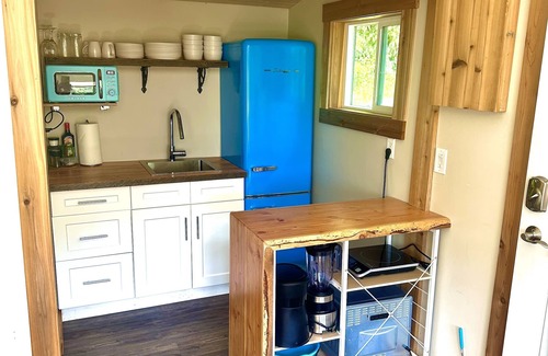 Balfour Cabin | *ROBIN’S NEST* TINY CHALET HOME Spectacular mountain views surrounded by nature