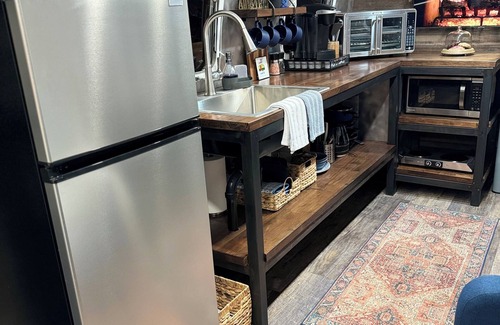 New Tucson House | Rocketship Airstream, a lovingly restore 31-foot 1973 Aistream Sovereign.