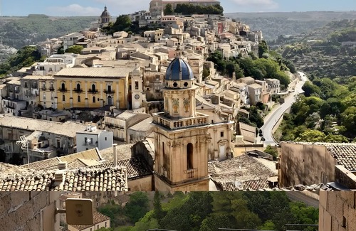 Ragusa Apartment | Room 'Al 214 - Double' with Balcony, Wi-Fi and Air Conditioning