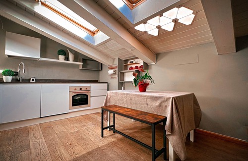 Ravenna Apartment | Room in Apartment - The Sweet Attic of Lu in the Historic Center