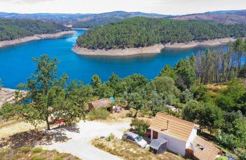 Pedrogao Grande House | Rosa the Cosy Cabin - Gypsy Wagon - Shepherds Hut, RIVER VIEWS Off-grid eco living