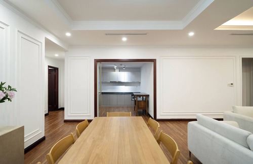 Thanh Xuan Apartment | Royal City HaNoi Chic 3BR apt w/pool view