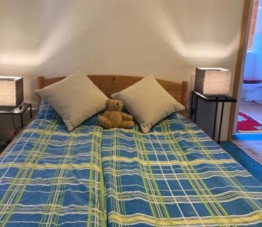 Mittelmeiderich Apartment | Ruhiges ganzes Apartment 45 m zwei Zimmer Grosses Bad Badewanne Kochnische