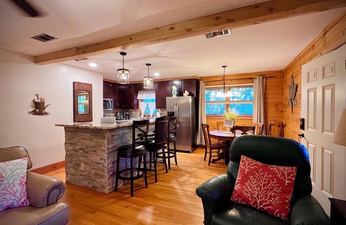 Atlantic Beach House | Rustic Beach Lodge, Treehouse Vibes, Half a Mile to the Ocean!