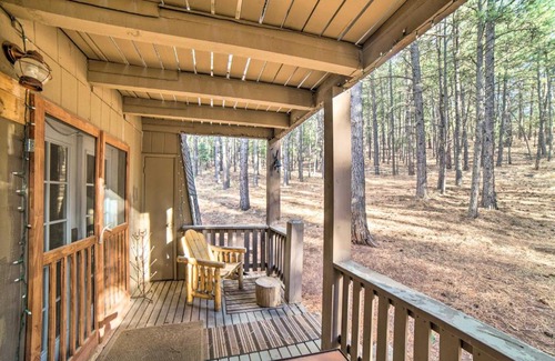 Angel Fire Apartment | Rustic Condo with Patio Walk to Angel Fire Resort!