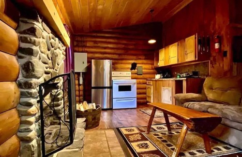 Lisbon House | Rustic Log Cabin #6 - "Fireside"