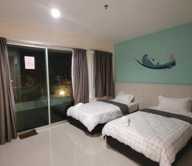 Lumut Apartment | Rustic one bedroom unit for 4pax by Jomy Management
