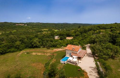 Bibali Villa | Rustic villa Krug with panorama view in Buje