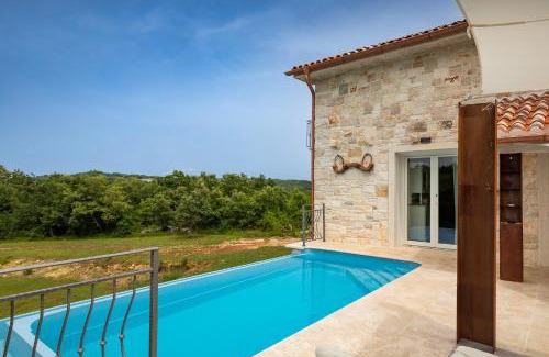 Bibali Villa | Rustic villa Krug with panorama view in Buje