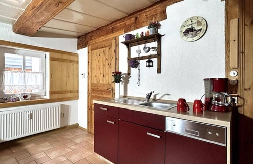 Grossschoenau Apartment | Rustikales Studio-apartment Blockstube im FH Selma