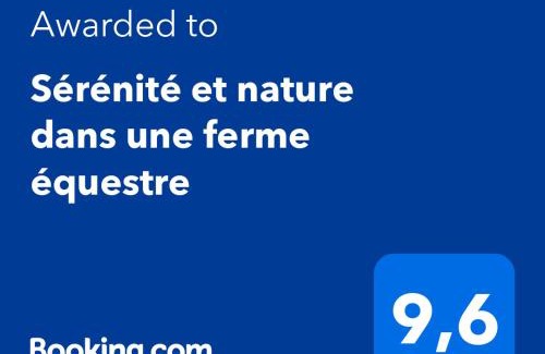 Mezieres House | Sérénité et nature dans une ferme équestre - studio familial