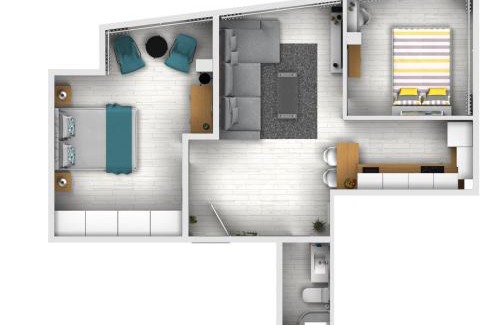 Santa Cruz de Tenerife Apartment | Santa Cruz Luxury Low-Cost Apartment with Terrace & Views