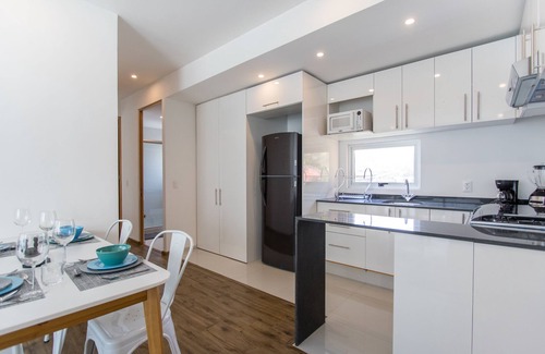 Santa Fe Apartment | Santa Fe Luxury Indoor Pool W/Amazing City View