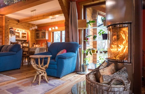 Strzekecino House | Sauna area in Kepa - Bird House