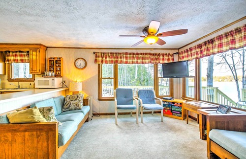 Lyman House | Scenic Lyman Home on Swan Pond w/Wraparound Deck!