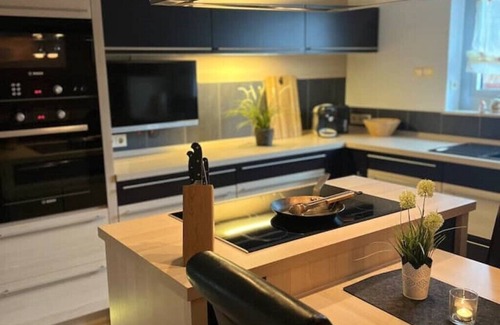 Brand-Erbisdorf House | Schöne Wellness-oase mit Pool, Sauna, Terrasse und Kamin für Sie Ganz Privat