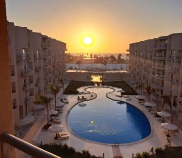 Al Mamsha El Seyahi Apartment | Sea View Beach Access Princess Resort Hurghada