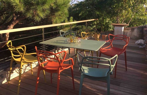 La Capte House | Sea view house a few meters from the beach and shops