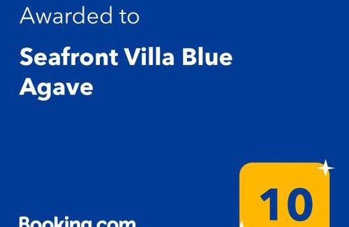 Stavromenos Villa | Seafront Villa Blue Agave