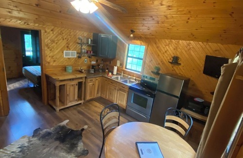 Paluxy Cabin | Secluded Escape with hot tub, tucked in nature