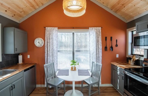 Wickes Cabin | Secluded Getaway for Two, Between the Cossatot River and Ouachita Mountains