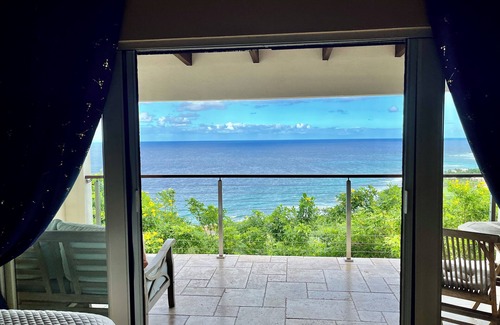 Estate Concordia East Apartment | Secluded mountainside oasis with panoramic views of Salt River Bay, Buck Island