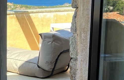 Liscia di Vacca Apartment | See view three bedrooms apartment with pool located in Porto Cervo area