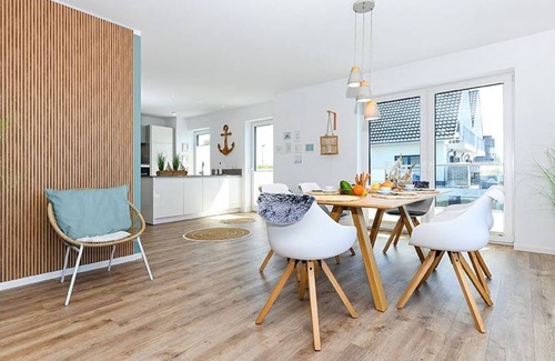 Harlesiel Apartment | Seeperle Meerleben Ferienwohnung Ebbe - Seeperle Meerleben