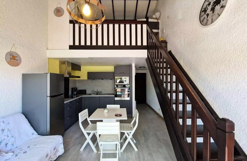 Marseillan Plage Apartment | Sektor alte Marseillan Strand, Ferienwohnung 4 Pers, alle Komfort