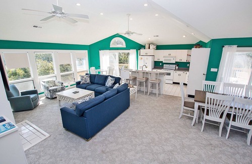 Monteray Shores House | Semi-Soundfront, Private Pool, Hot Tub, Gas grill, MS9, Mango Manor