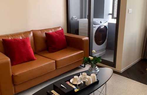 Phra Khanong Nuea Condo | Serviced 1BR Duplex/45 SQM/Sukhumvit 48/monthly
