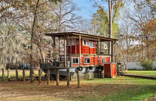 Uncertain House | Ship With Upper Deck & Kayaks & Canoes