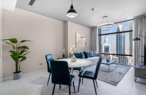 DIFC Apartment | Silkhaus contemporary 1BDR with Downtown view in DIFC
