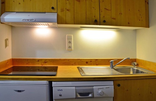 Montchavin Apartment | Ski-in/Ski-out Apt: Balcony, Parking, 7 Min Walk to Shops, Sleeps 4